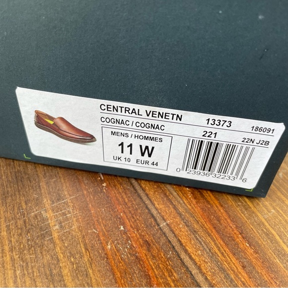 Florsheim Central Venetian Loafers Men Brown Cognac 11 W NEW - Picture 8 of 8